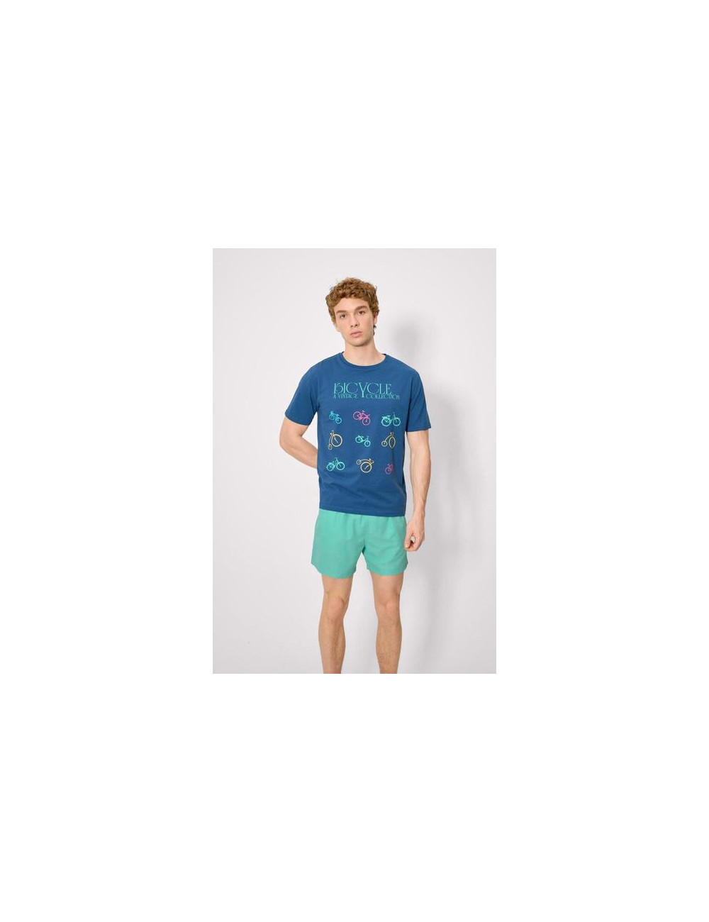 Camiseta Caballero Bicicletas 90532 Ysabel Mora 
