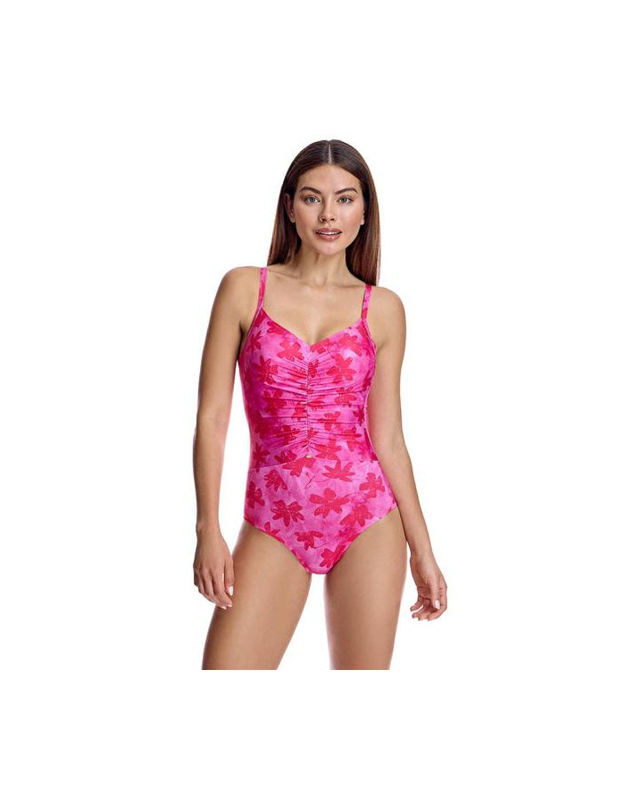 Bañador Reductor con Casco Fucsia Ory