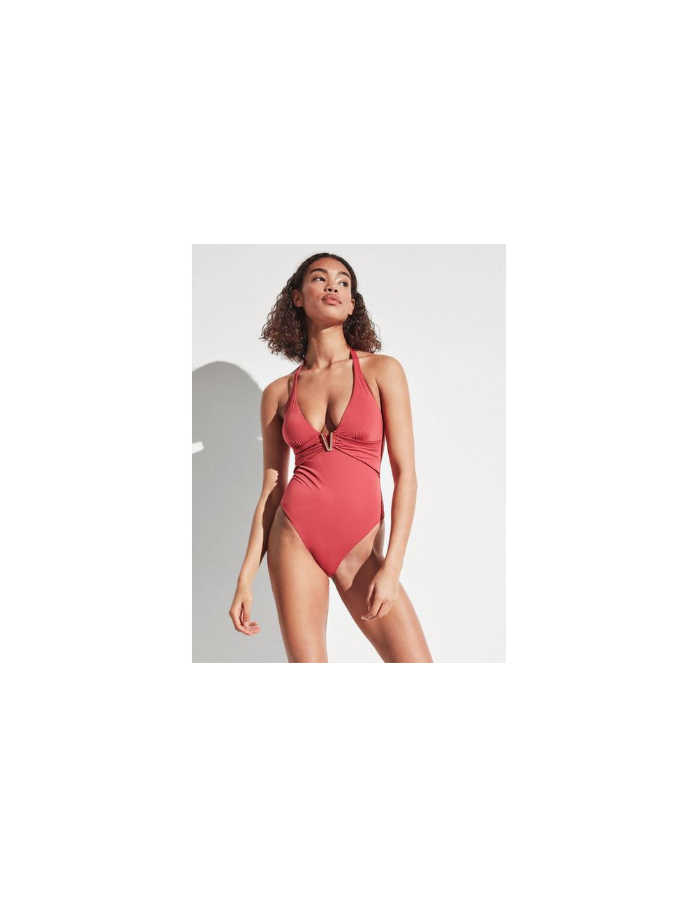 Bañador Casco Escote Pico Gisela 